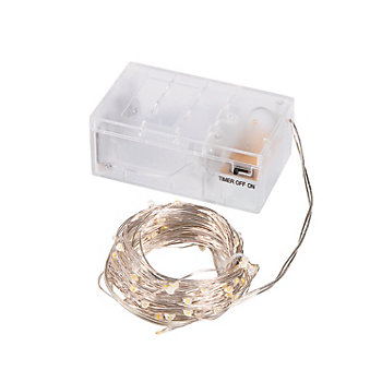 LED Warm White Mini String Lights 33 ft