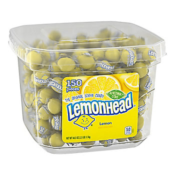 Lemonhead<sup>®</sup> Hard Candy Tub - 150 Pc.