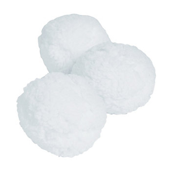 Light-Up Plush Snowballs - Less than Perfect - 12 Pc.
