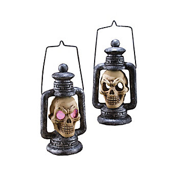 Light-Up Skull Lantern