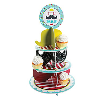 Little Man Cupcake Stand