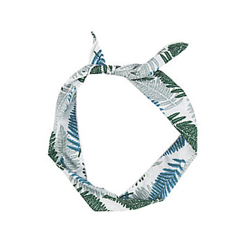 Luau Palm Print Wired Headbands - 6 Pc.