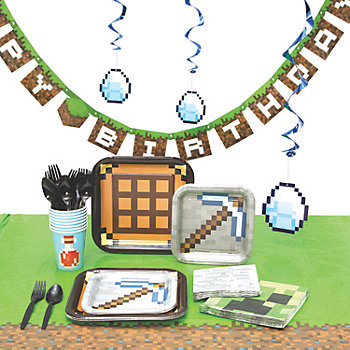 Minecraft Tableware Kit for 8