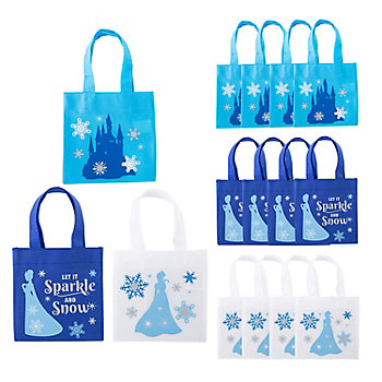 Snow Princess Blowouts w/Medallion 8 Pack 5.25 Winter Party