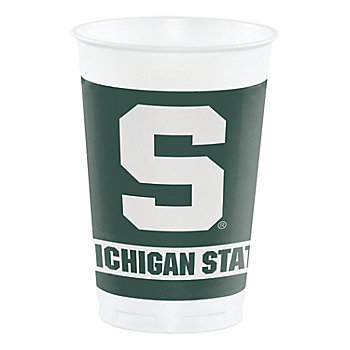 Ncaa Michigan State University Plastic Cups - 24 Ct.