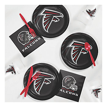 Creative Converting 8 Count Atlanta Falcons Paper Dessert Plates