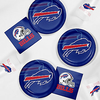 Nfl Buffalo Bills Paper Straws - 72 Pc.