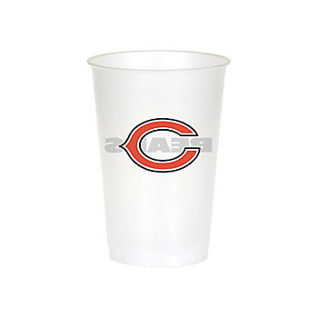NFL Chicago Bears Plastic Cups - 24 Ct.