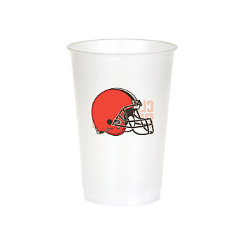 NFL Cleveland Browns Plastic Cups - 24 Ct.