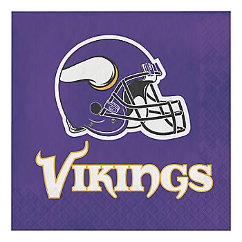NFL Minnesota Vikings Napkins 48 Count