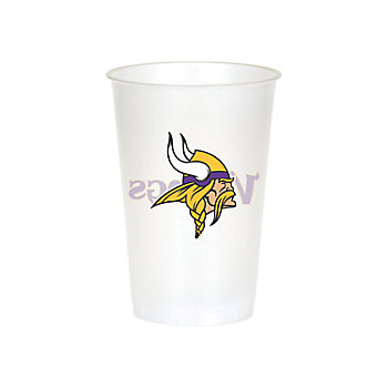 NFL Minnesota Vikings Plastic Cups - 24 Ct.