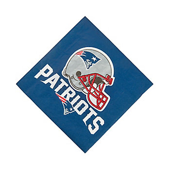 New England Patriots Napkins, 16-Pack 