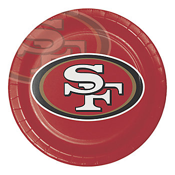 Nfl San Francisco 49Ers Game Day Party Supplies Kit Guests