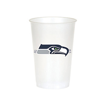 NFL Seattle Seahawks Plastic Cups - 24 Ct.