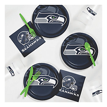 NFL Seattle Seahawks Game Day Face Temporary Tattoo :