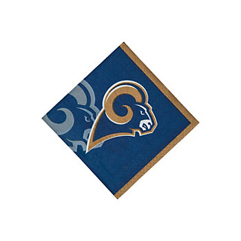 Los Angeles Rams Football Decoration Party Pack, 66pc, Navy Blue White Gold