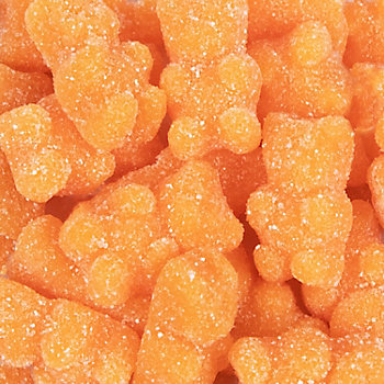 Orange Sugared Gummy Bears 14oz Bag - 78ct