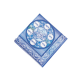 Passover Beverage Napkins - 16 Pc.