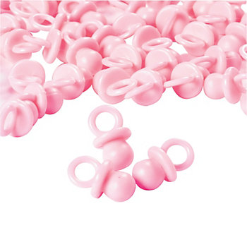 Pastel Pink Opaque Pacifier Favors