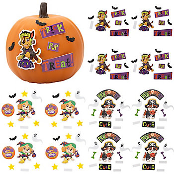 Paw Patrol&#8482; Characters Pumpkin Decorating Foam Craft Kit - Makes 12