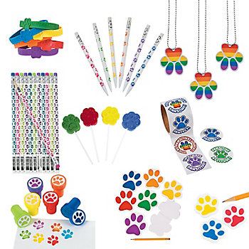 Paw Print Handout Kit for 24