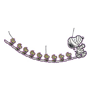 Peanuts® Garland Halloween Décor