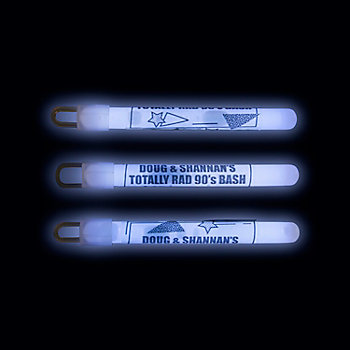 Personalized 90s Party Glow Sticks - 12 Pc.