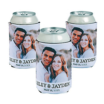 Personalized Custom Photo Premium Classic Can Coolers - 12 Pc. for Every Occasion