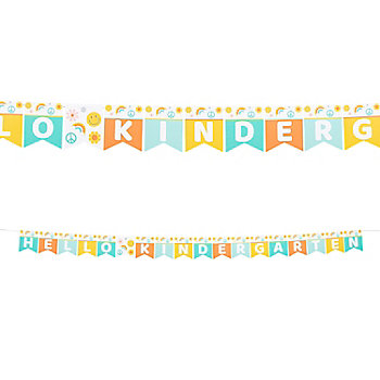 Personalized Groovy Pennant Garland