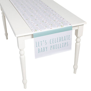 Personalized Woodland Table Runner
