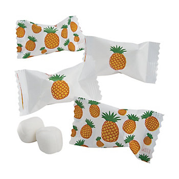 Pineapple-Print Buttermints - 108 Pc.