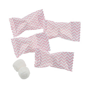Pink Chevron Buttermints - 108 Pc.