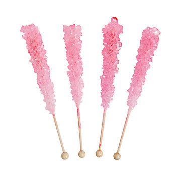 Pink Candy Buffet - Includes Hershey's Kisses, Candy Coated Popcorn,  Lollipops & More