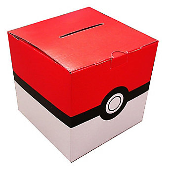 Pokemon 9x9x9 Pokeball Flat Empty Gift Box
