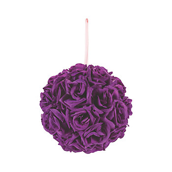 Purple Kissing Ball