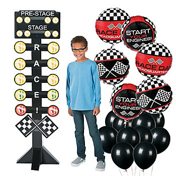 Race Car Party Decorating Kit - 19 Pc.