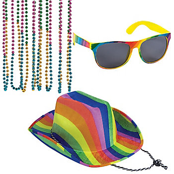 Rainbow Apparel Kit - 72 Pc.