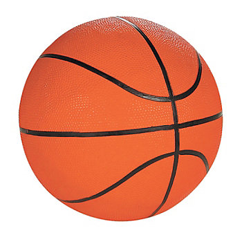 Rubber Playground Basketballs - 6 Pc.