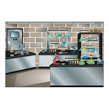 Science Lab Backdrop Banner - 3 Pc.