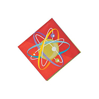 Science Party Beverage Napkins - 16 Pc.