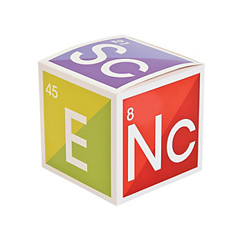 Science Party Favor Boxes - 12 Pc.