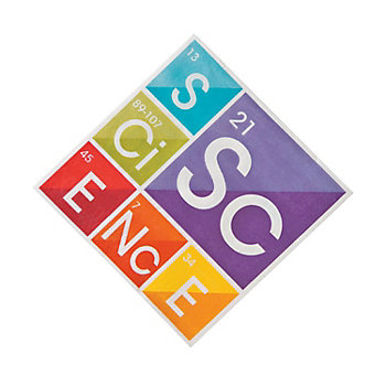 Science Party Luncheon Napkins - 16 Pc.