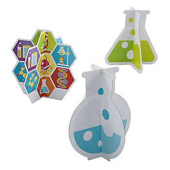 Science Party Table Decorating Kit - 25 Pc.