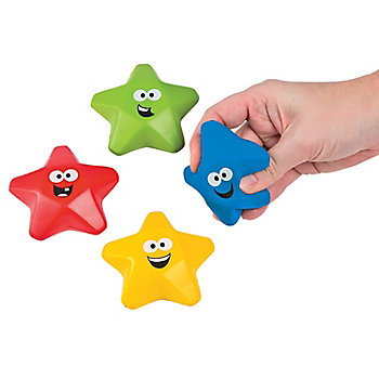 Star Student Stress Toys - 12 Pc.