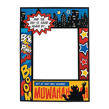 Superhero Comic Book Photo Prop