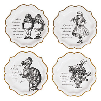 Talking Tables Truly Alice Party Prop Set for a Tea Party & General Party  Decoration, Multicolor