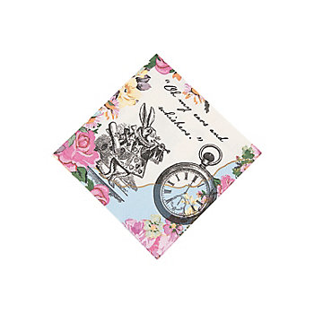  Talking Tables Truly Alice 13 Alice in Wonderland Mad Hatter  Party Paper Napkins for a Tea Party or Birthday (20 Pack) : Home & Kitchen