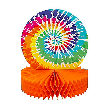 Tie-Dye Honeycomb Centerpiece