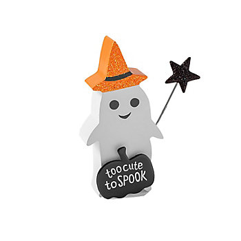Too Cute Ghost Wooden Block