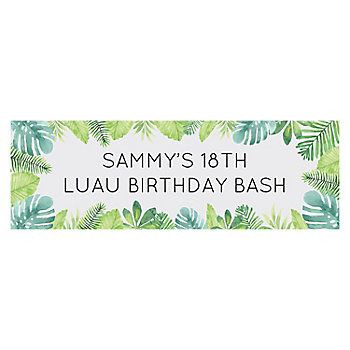 Tropical Custom Banner